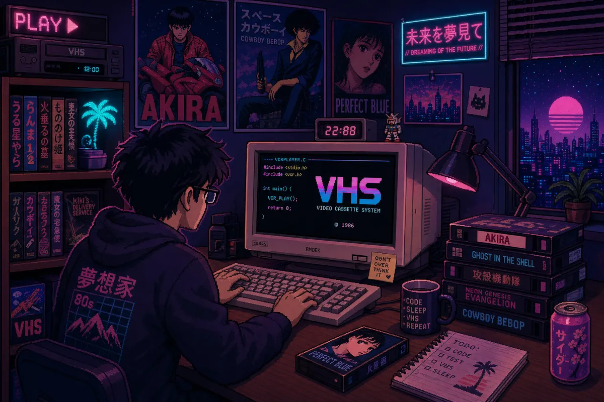 里番动漫 百科全书APP开发中 像素画场景